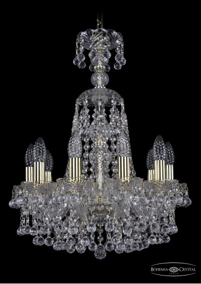 Люстра хрустальная Bohemia Ivele 1409/10/141/XL-59/G