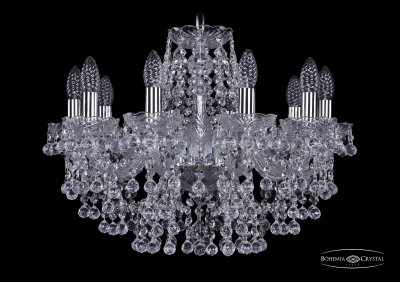 Люстра хрустальная Bohemia Ivele 1409/10/195/Ni