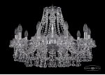 Люстра хрустальная Bohemia Ivele 1409/10/240/Ni