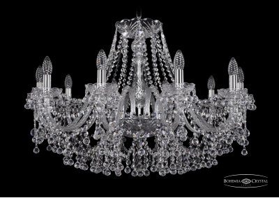 Люстра хрустальная Bohemia Ivele 1409/10/300/Ni