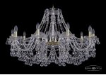 Люстра хрустальная Bohemia Ivele 1409/10/360/G