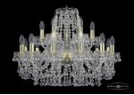 Люстра хрустальная Bohemia Ivele 1409/12+6/240/G