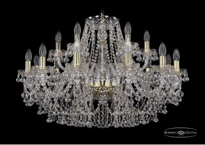 Люстра хрустальная Bohemia Ivele 1409/12+6/300/G