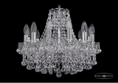 Люстра хрустальная Bohemia Ivele 1409/12/141/Ni