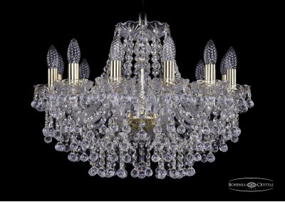 Люстра хрустальная Bohemia Ivele 1409/12/195/G