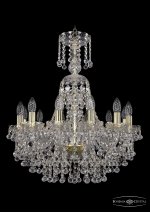 Люстра хрустальная Bohemia Ivele 1409/12/195/XL-68/G