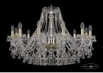 Люстра хрустальная Bohemia Ivele 1409/12/300/G