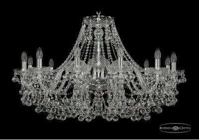 Люстра хрустальная Bohemia Ivele 1409/12/360/Ni