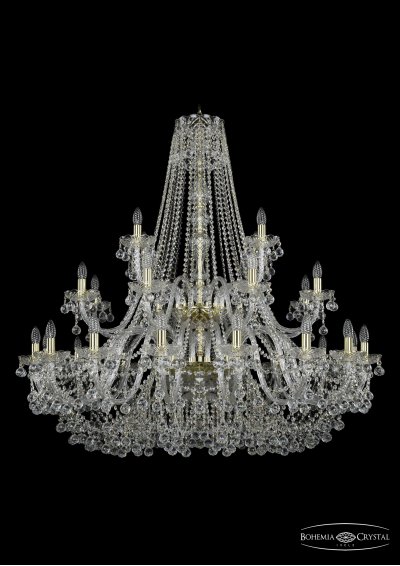 Люстра хрустальная Bohemia Ivele 1409/16+8+4/460/2d/G