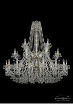 Люстра хрустальная Bohemia Ivele 1409/16+8+4/460/2d/G