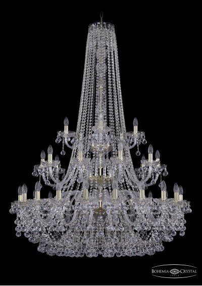Люстра хрустальная Bohemia Ivele 1409/20+10+5/400/h-160/3d/G