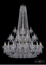 Люстра хрустальная Bohemia Ivele 1409/20+10+5/400/h-160/3d/G