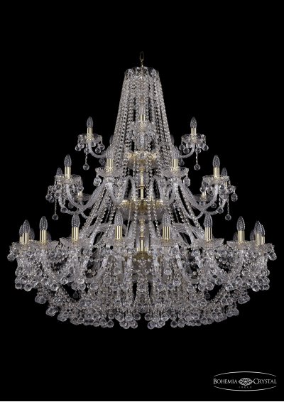 Люстра хрустальная Bohemia Ivele 1409/20+10+5/460/3d/G