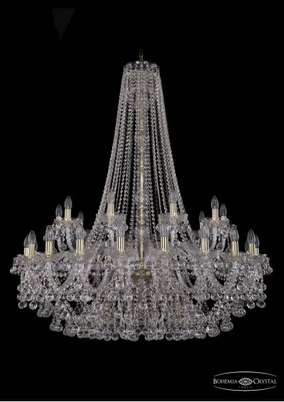 Люстра хрустальная Bohemia Ivele 1409/20+10/400/h-133/G