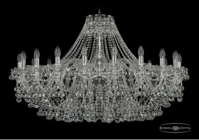 Люстра хрустальная Bohemia Ivele 1409/20/400/Ni
