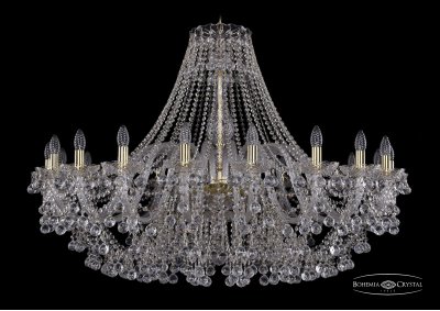 Люстра хрустальная Bohemia Ivele 1409/20/460/G