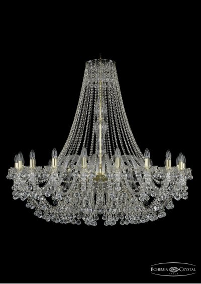 Люстра хрустальная Bohemia Ivele 1409/20/460/h-118/G