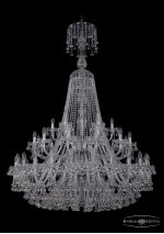 Люстра хрустальная Bohemia Ivele 1409/24+12+6/460/XL-175/2d/Ni