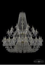 Люстра хрустальная Bohemia Ivele 1409/24+12+6/530/2d/G