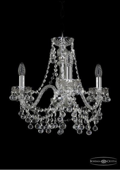 Люстра хрустальная Bohemia Ivele 1409/3/160/Ni