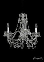 Люстра хрустальная Bohemia Ivele 1409/3/160/Ni