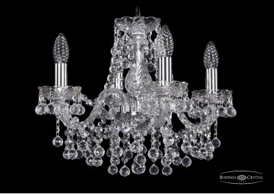 Люстра хрустальная Bohemia Ivele 1409/4/141/Ni