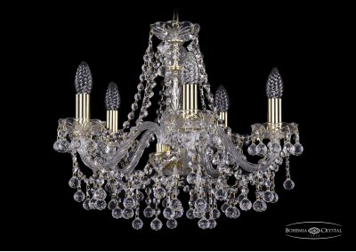Люстра хрустальная Bohemia Ivele 1409/5/160/G