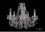 Люстра хрустальная Bohemia Ivele 1409/5/160/G