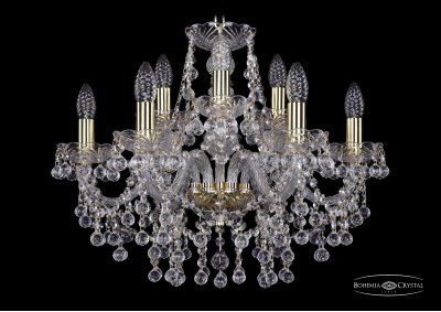 Люстра хрустальная Bohemia Ivele 1409/6+3/195/G