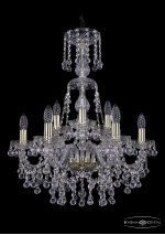 Люстра хрустальная Bohemia Ivele 1409/6+3/195/XL-68/G