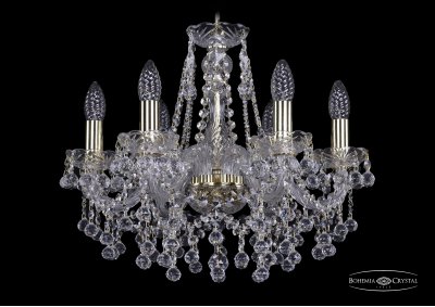 Люстра хрустальная Bohemia Ivele 1409/6/160/G