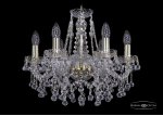 Люстра хрустальная Bohemia Ivele 1409/6/160/G