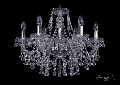 Люстра хрустальная Bohemia Ivele 1409/6/195/Ni