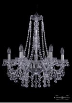 Люстра хрустальная Bohemia Ivele 1409/6/195/h-63/Ni