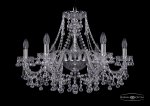 Люстра хрустальная Bohemia Ivele 1409/6/240/Ni