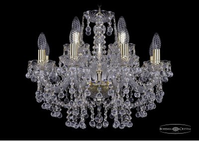 Люстра хрустальная Bohemia Ivele 1409/8+4/195/G