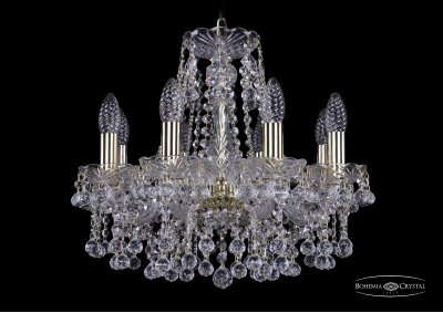 Люстра хрустальная Bohemia Ivele 1409/8/141/G
