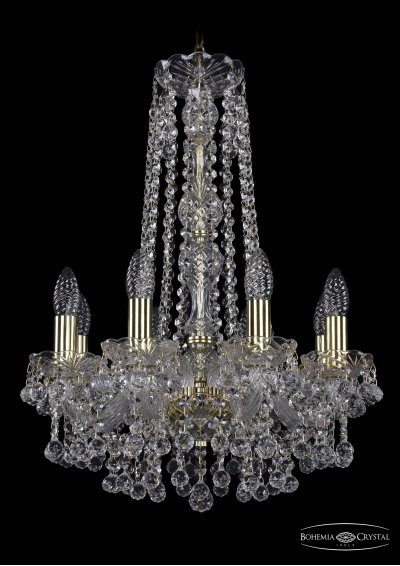 Люстра хрустальная Bohemia Ivele 1409/8/141/h-59/G