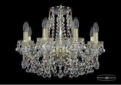 Люстра хрустальная Bohemia Ivele 1409/8/160/G