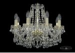 Люстра хрустальная Bohemia Ivele 1409/8/160/G