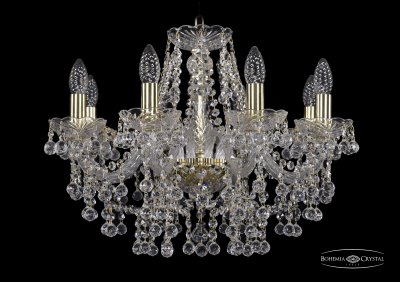 Люстра хрустальная Bohemia Ivele 1409/8/195/G
