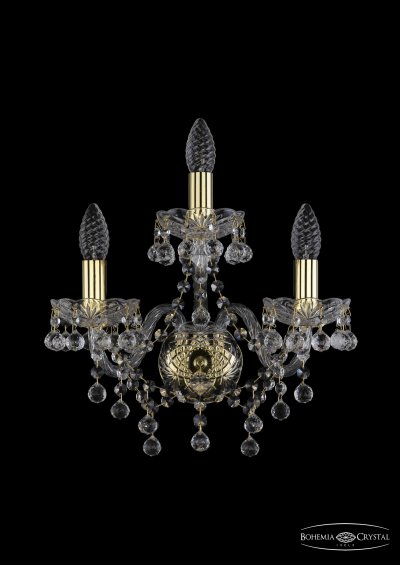 Светильник настенный бра Bohemia Ivele 1409B/2+1/141/G