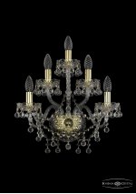 Светильник настенный бра Bohemia Ivele 1409B/2+2+1/160/G