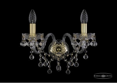 Светильник настенный бра Bohemia Ivele 1409B/2/160/G