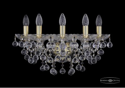 Светильник настенный бра Bohemia Ivele 1409B/5/160/XL/G