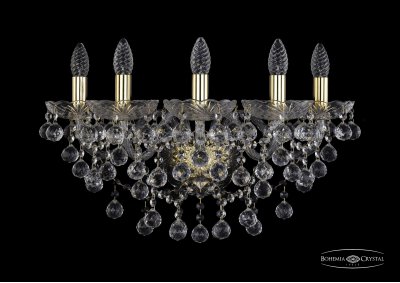 Светильник настенный бра Bohemia Ivele 1409B/5/195/XL/G