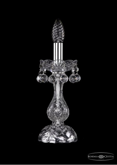 Настольная лампа Bohemia Ivele 1409L/1-27/Ni