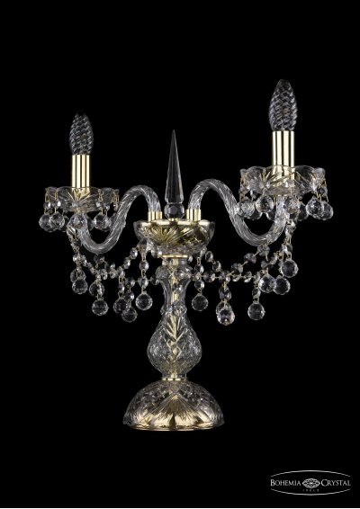 Настольная лампа Bohemia Ivele 1409L/2/141-39/G