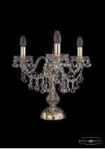 Настольная лампа Bohemia Ivele 1409L/3/141-39/G