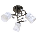 Люстра эконом Экономсвет 1409LM/3BK WT